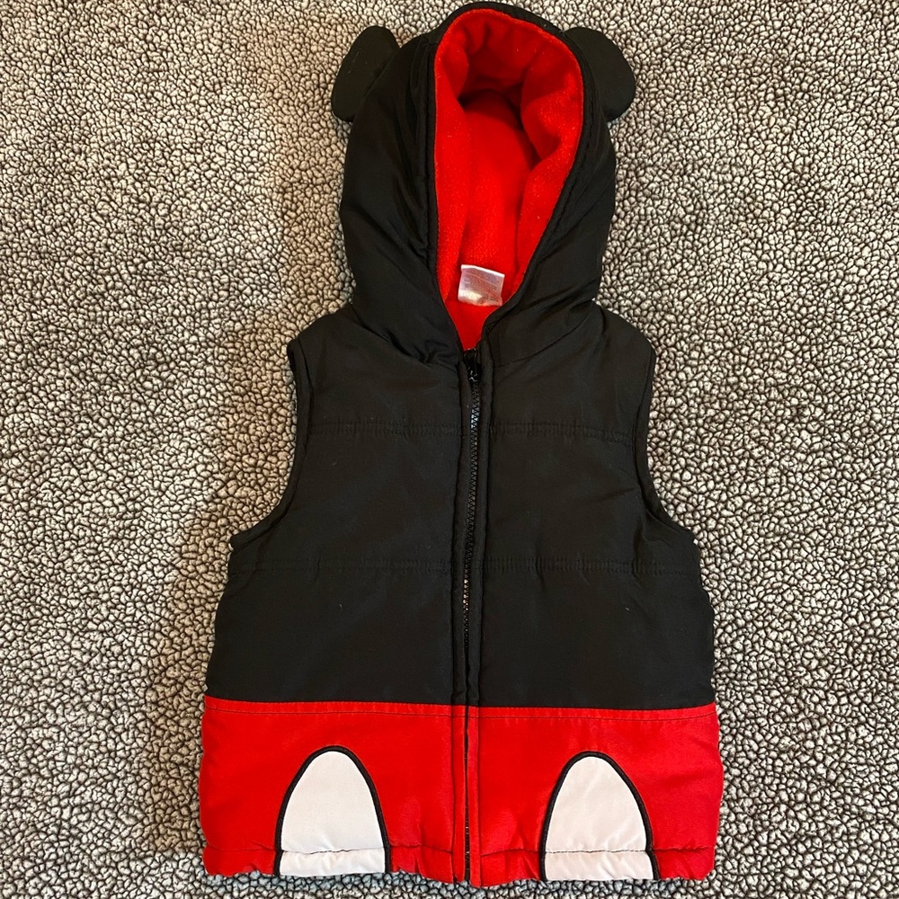 Disney Mickey Mouse toddler vest size 5T